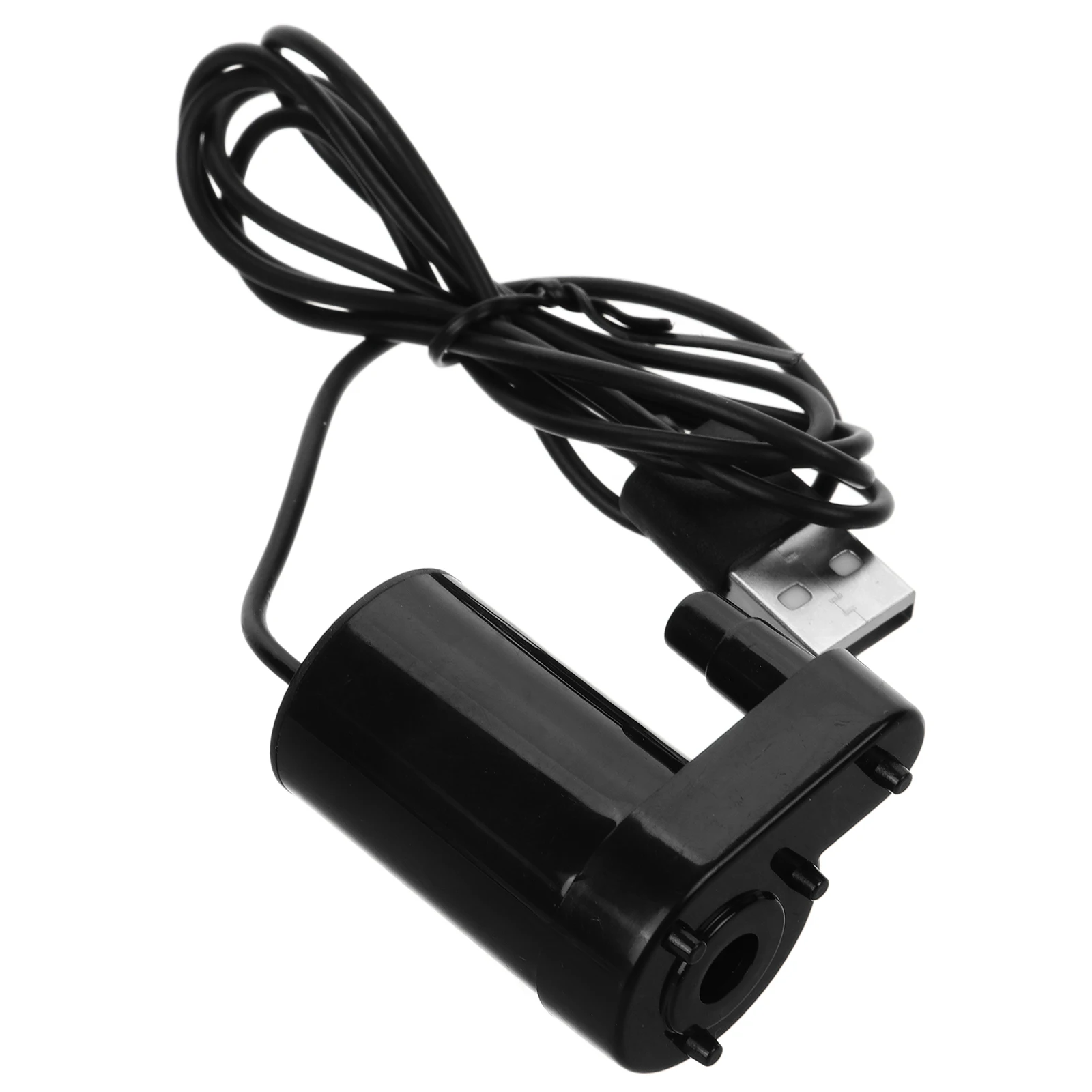 

USB Small Water Pump 1M Low Voltage Mini Submersible Pump 3V 5V Quiet for Fish Tank Pond Fountains Bird Baths Aquariums Black