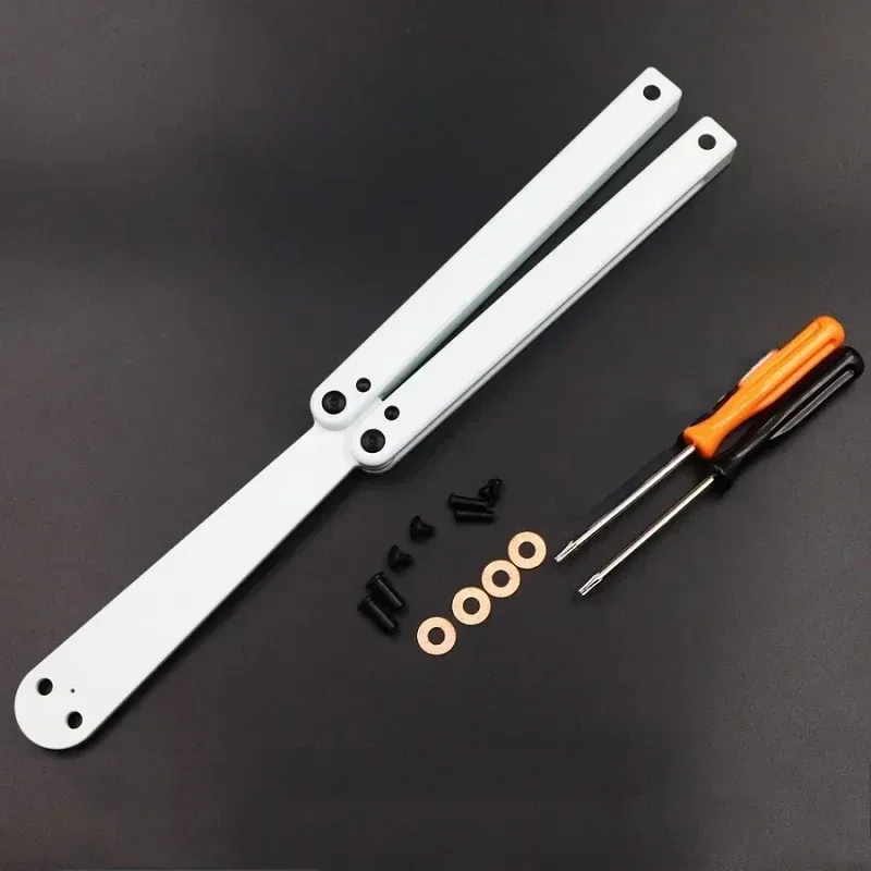 XDYY Squiddy Balisong Clone EDC Trainer Plastic Folding Free-Swinging Butterfly Trainer
