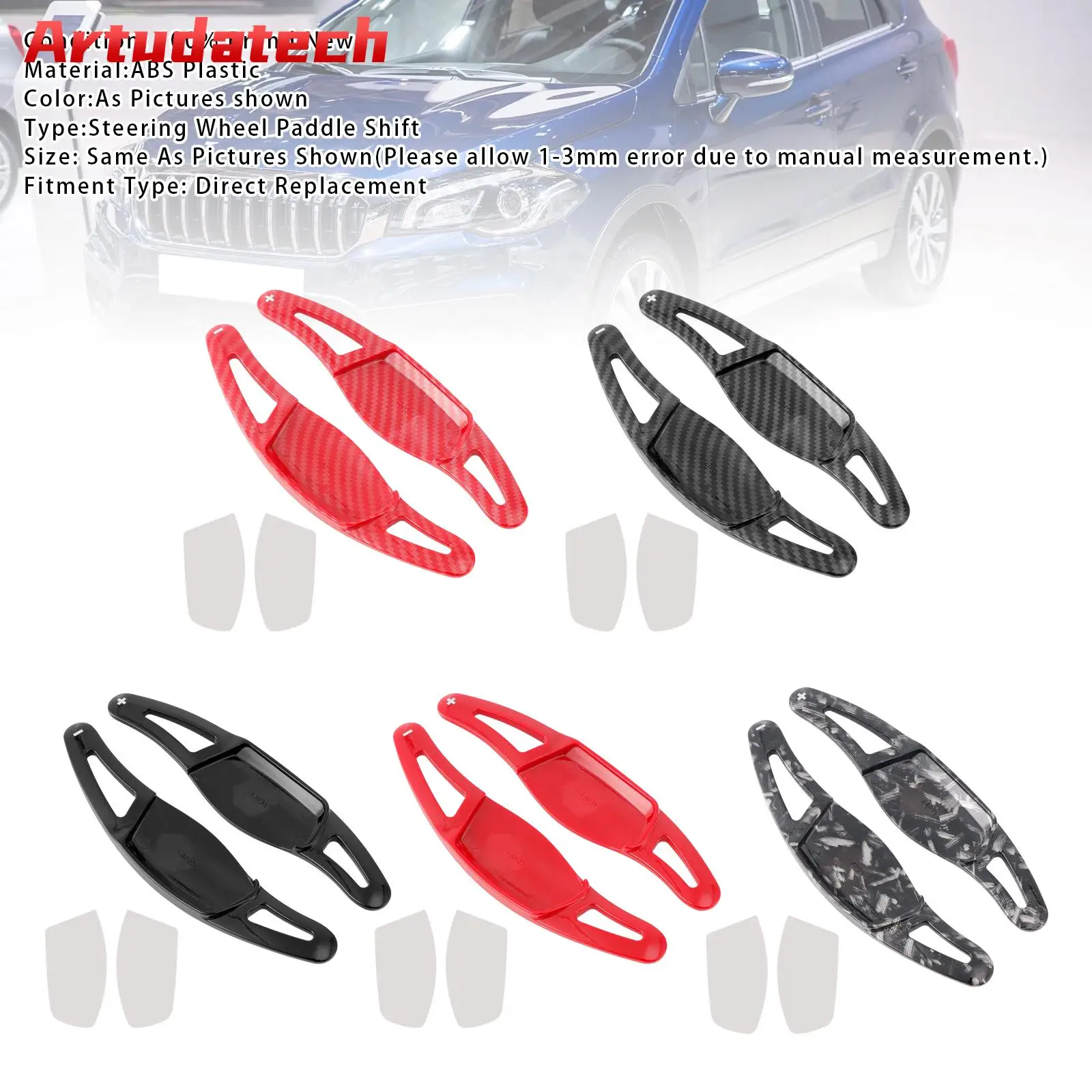 

Artudatech Steering Wheel Paddle Shifter Extension For Suzuki Swift Vitara Car Accessories