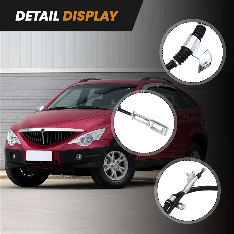 

N26R-Car Rear Parking Brake Cable 4901032203 , 4902032203 For Ssangyong Actyon / Korando Sports