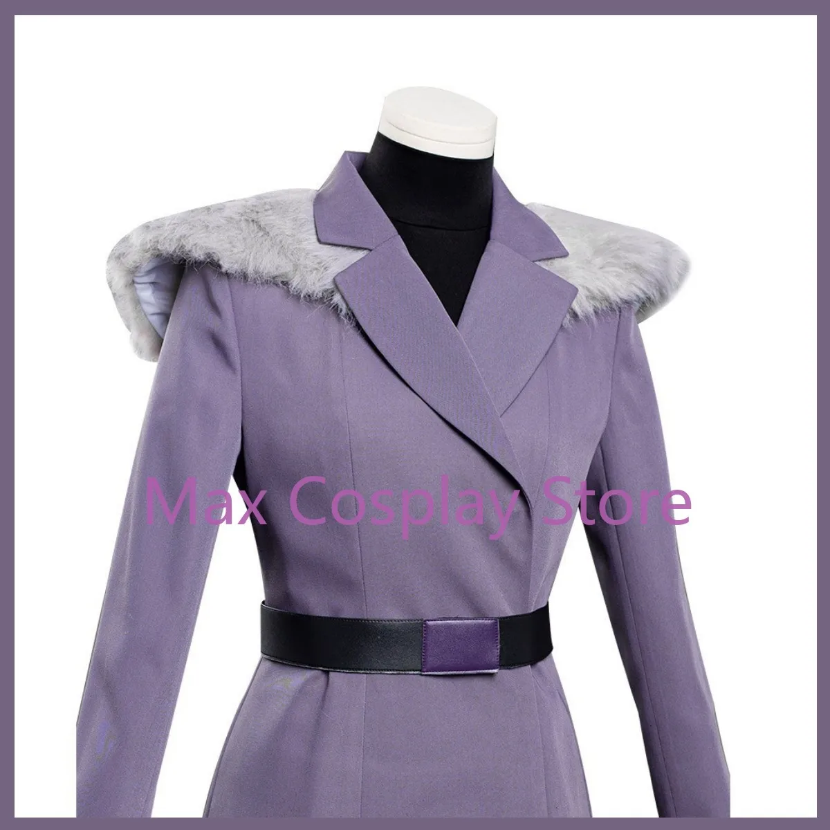 Max Cos Amity Blight disfraz de Cosplay para mujer adulta, Vestido de manga larga púrpura, abrigo Kawaii, traje de Carnaval y Navidad, tamaño personalizado