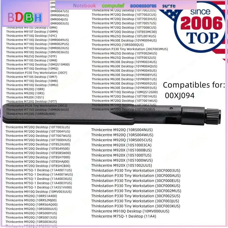 PIFA Antenna For ThinkCentre M710Q m910Q m920 M720 M75Q-1 P330 P320 0XJ094 113mm