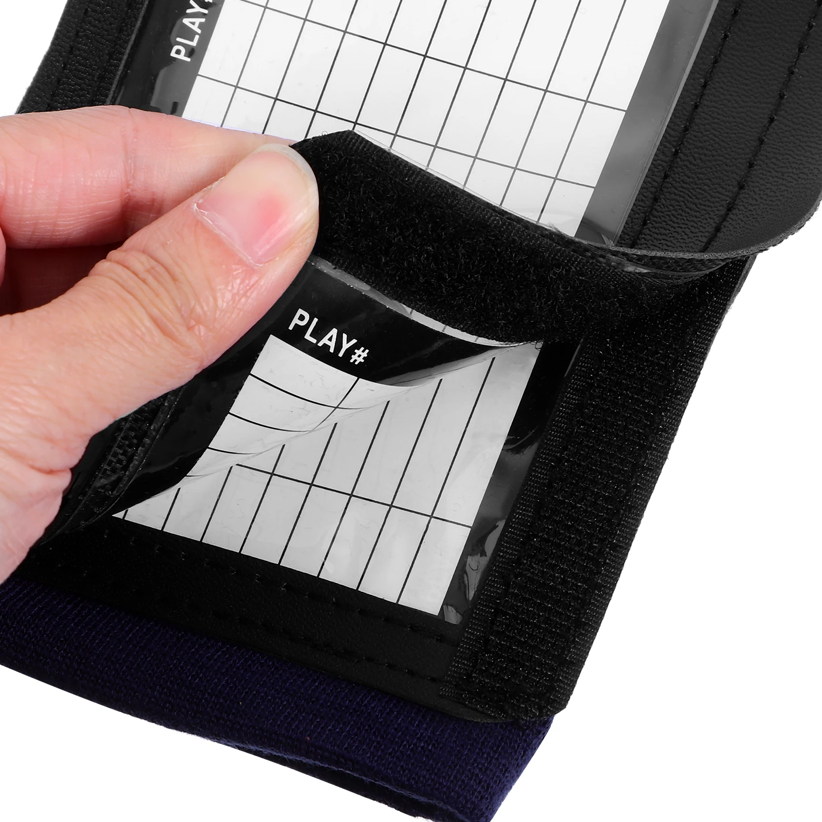 

2Pcs Football Play Wristband Soft Polyester Arm Band for Youth Football Basketball Training Playbook Gear Softball Wristbands