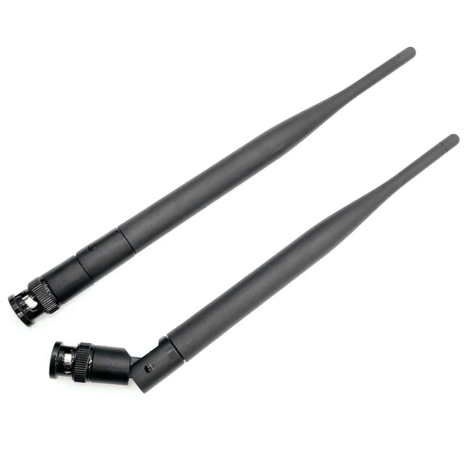 2Pcs/Set BNC Male Antenna Wireless Microphone Receiver Antenna UHF 500MHz-900MHz 3dBi Gain Amplifier Signal Antenna 215mm Length