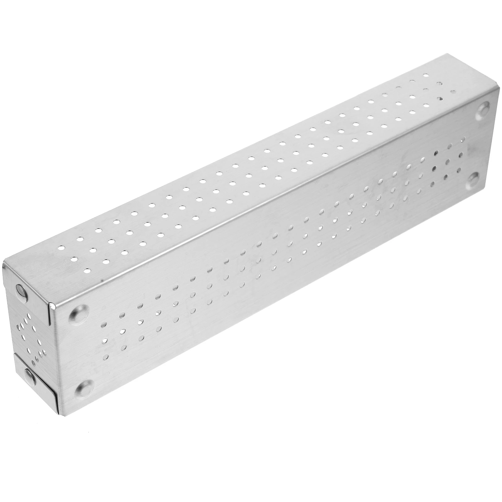 

Stainless Steel Cutlery Box Large Capacity Kitchen Utensil Holder Rectangular Design Drainage Chopstick Cage 304