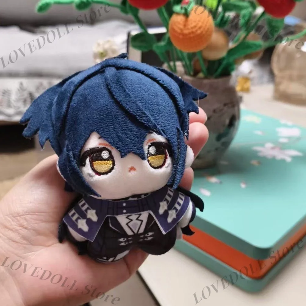 

10CM Print Plush Doll Genshin Impact Mavuika Kamisato Ayaka Flins Cosplay Starfish Body Dolls Bag Pendant Toys Plushie