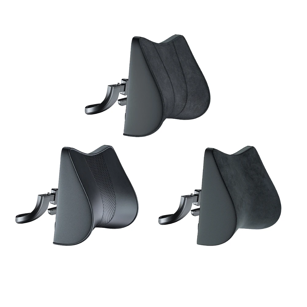 

1pc Memory Foam Car Headrest for Tesla Model 3/Y/X/S Ergonomic Design Adjutable Height/Angle Automotive Safety Accessories