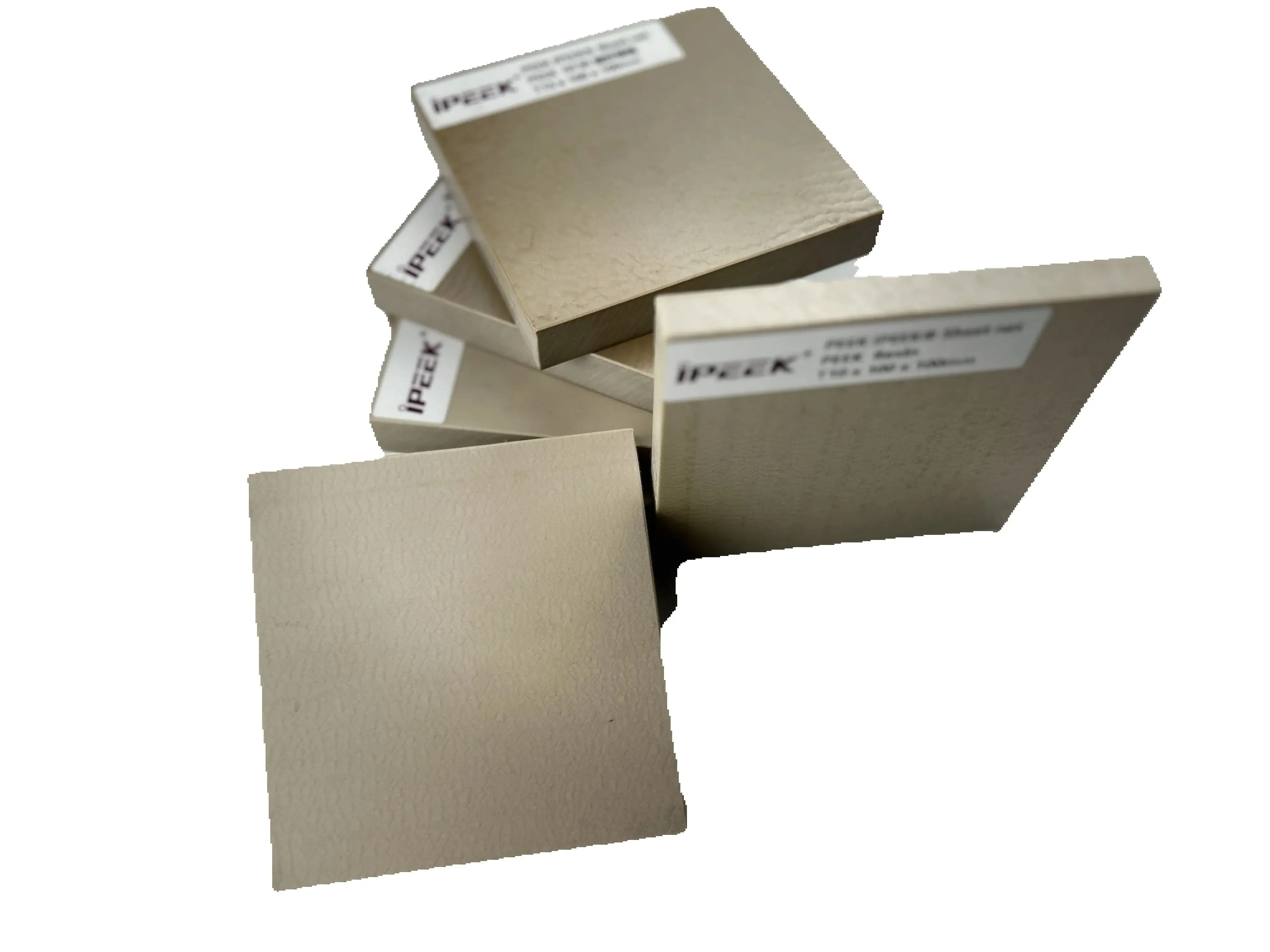 iPEEK  PEEK Resin Plate for CNC machining Thickness 6mm , length and width: 300x300mm  Natual & Black