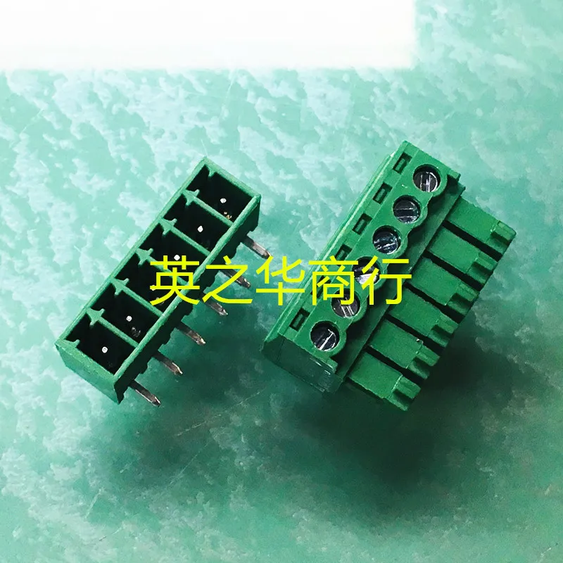 

30pcs original new KF2EDG 3.81MM plug-in pcb wiring terminal straight pin+socket 2 3 4 5 6 7 8 9 10P