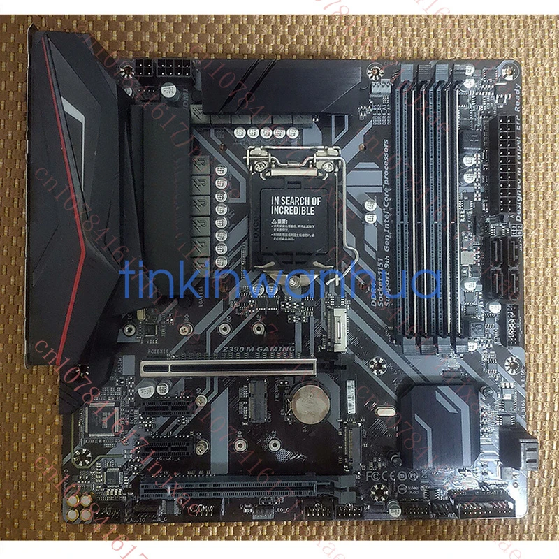 

Используется для игровой материнской платы Gigabyte Z390 M DDR4 PCI-E 3.0 2×M.2 6×SATAIII Micro ATX.