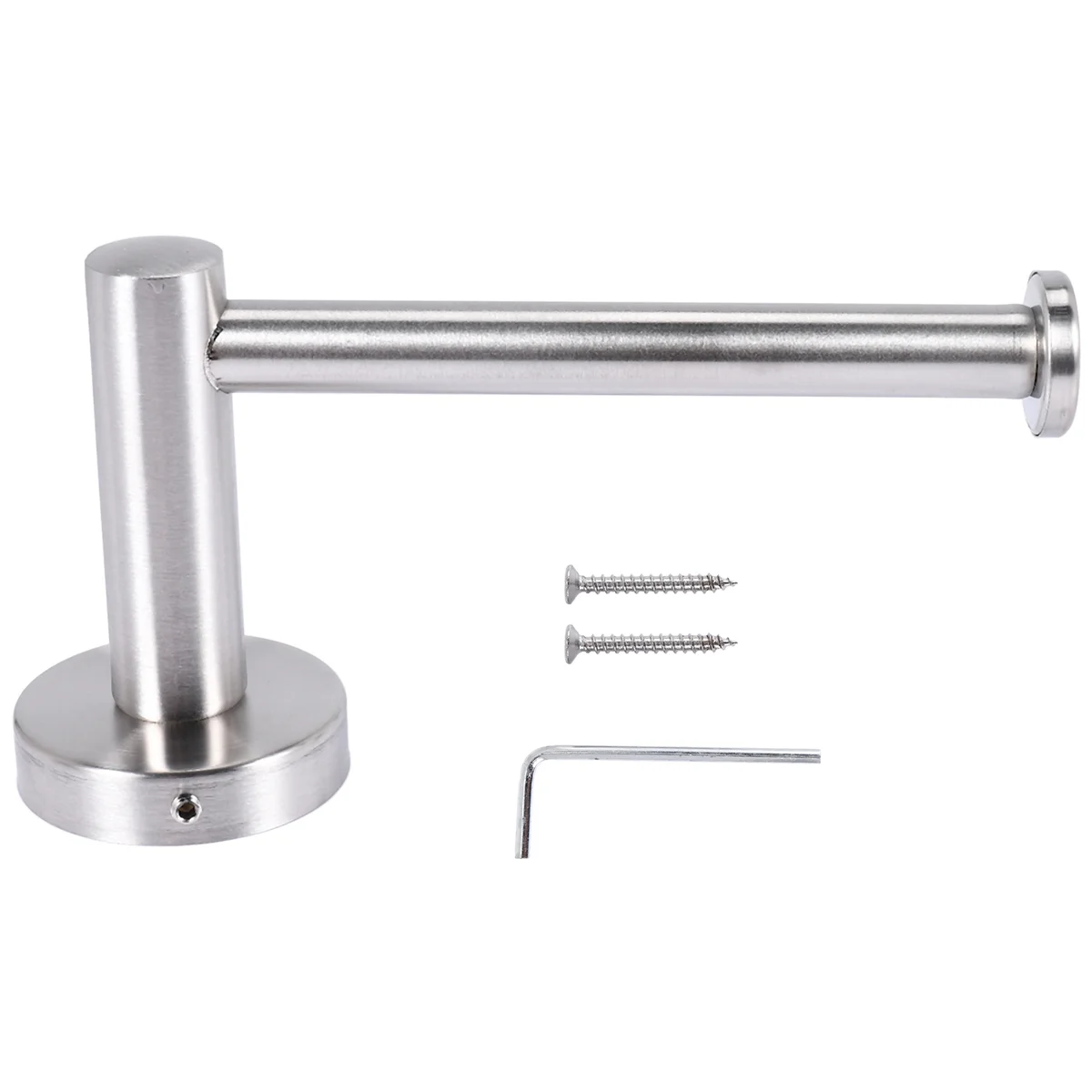 Toilet Tissue Paper Roll Holder Stainless Steel Wall Mount for Bathroom Kitchen