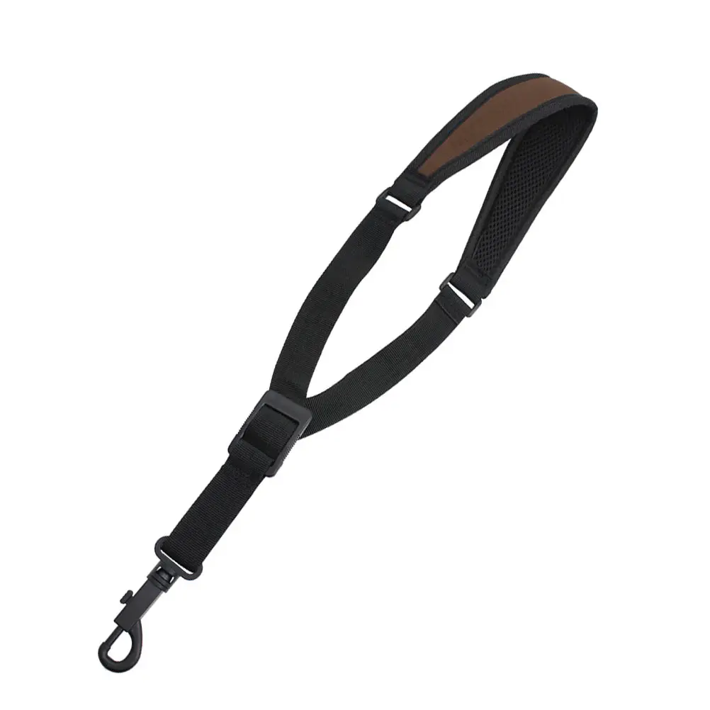 

Saxophone Strap Adjustable Shoulder Straps Breathable Neck Detachable Elastic for Replacement Accessories