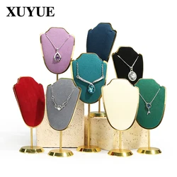 Metal necklace rack jewelry pendant display props necklace rack pendant necklace jewelry shooting props