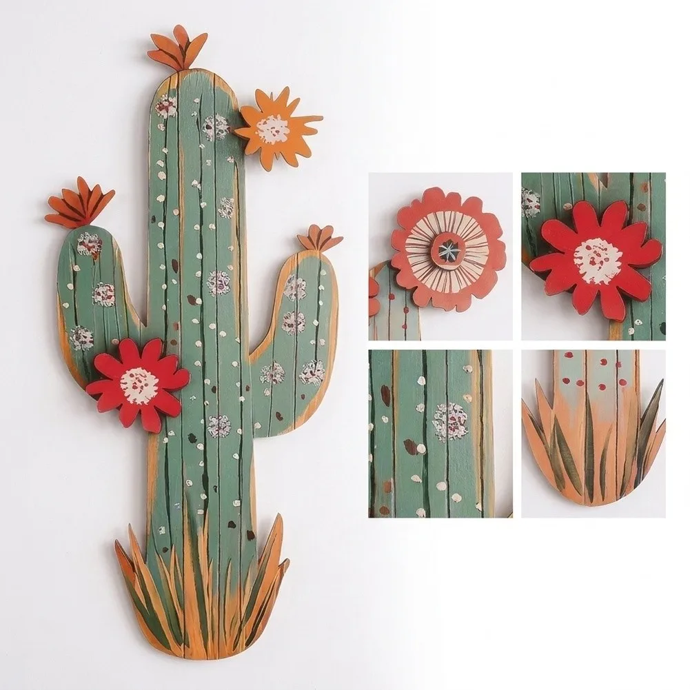Rustic Wooden Signs for Home Decor For Western Country Theme Wall Art Set Includes Two Pieces Size 30x14.2cm 25x12.4cm