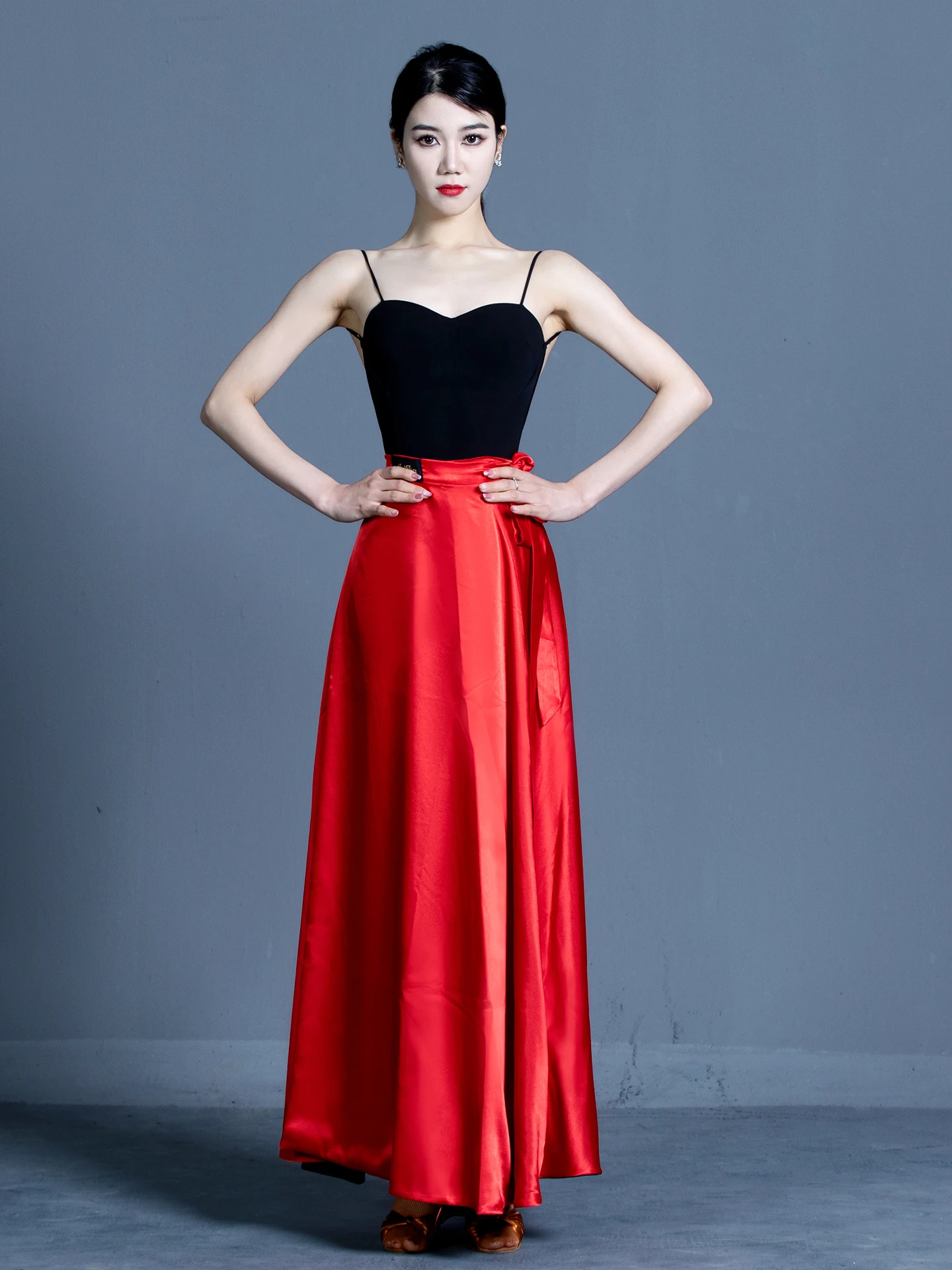 Robe de danse latine pour adultes, robe de danse professionnelle pour corrida espagnole, une jupe, jupe de spectacle Flamenco, robe de danse pour salle de bal