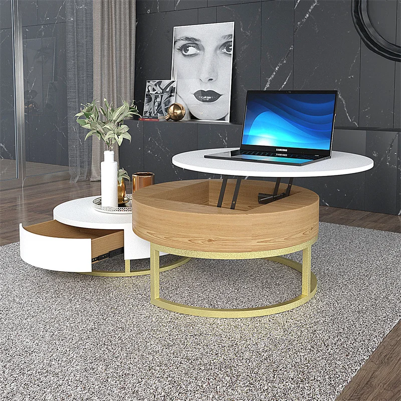 طاولة القهوة رفع أعلى طاولة القهوة الرخامية مجموعة طاولة القهوة البلد الفرنسي #1