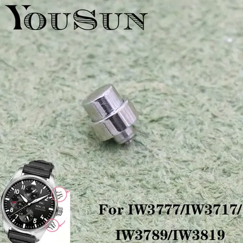 IWC 시리즈 IW3777/IW3717/3789/3819용 시계 타이밍 버튼 액세서리