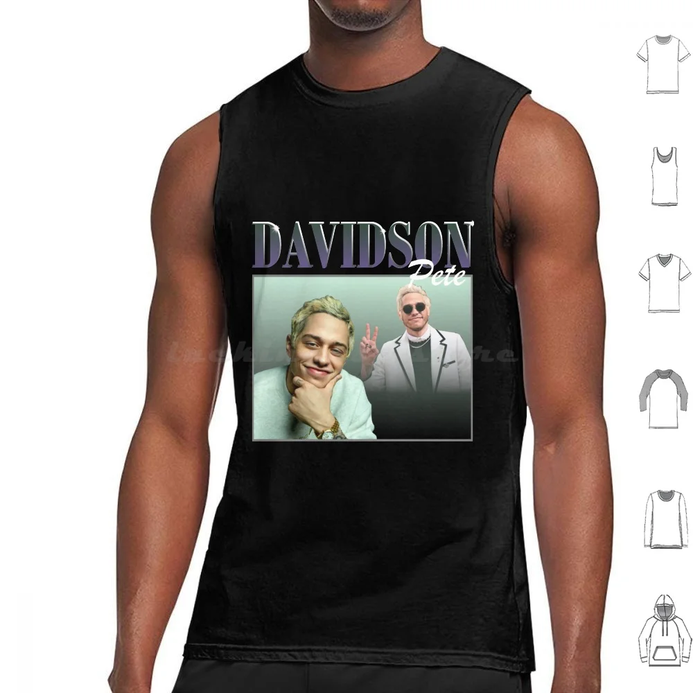 Pete Davidson Tank Tops Print Cotton Pete Davidson Comedian Snl Saturday Night Live Stand Up Comedy Big Time Adolescence