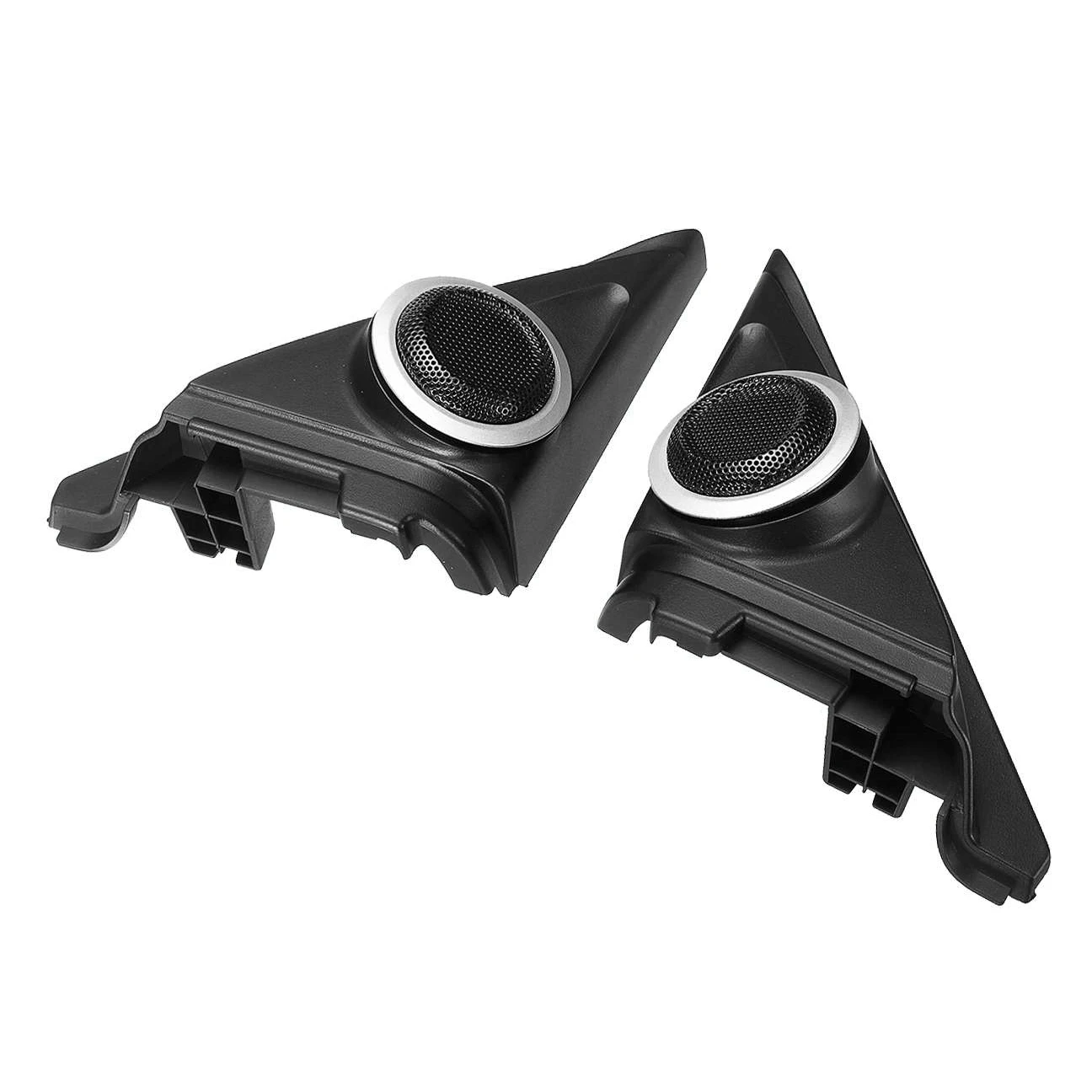 

2Pcs Car Triple-cornered Head Tweeter Horns Cover Case Front Door Tweeter Speaker Bezel for Honda Accord 2018 2019