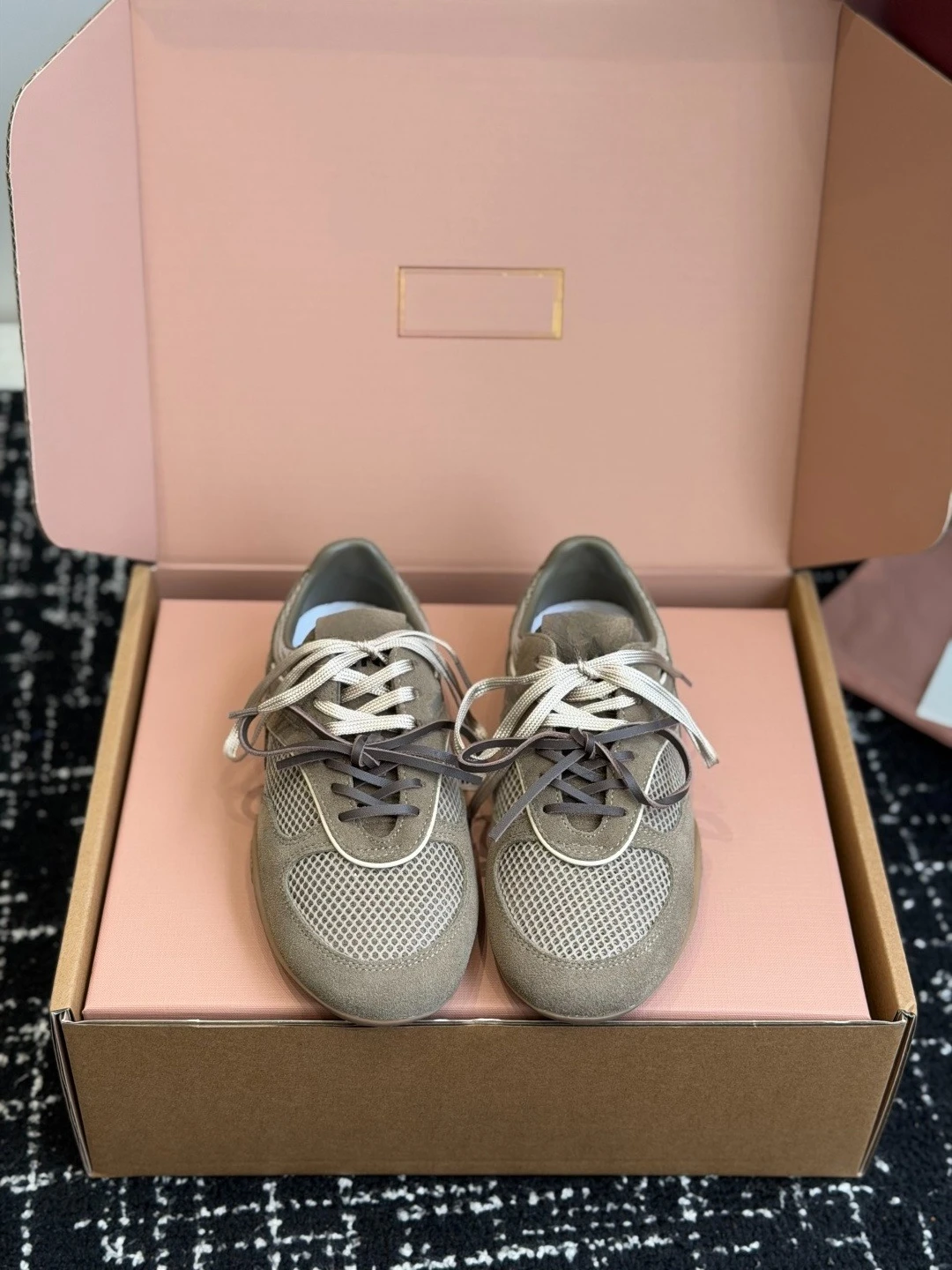 Luxe paar sneakers Mesh Deconstruction Trainers Mary Jane Retro ademende veelzijdige dagelijkse casual schoenen voor heren dames cadeau