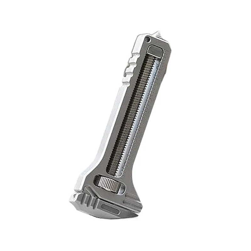 

2025 Trend 4Pcs Mini Bottle Opener Wrench Rustproof Multi Tool Wrench Adjustable Pry Bar Portable Keychain Can Screwdriver Tip