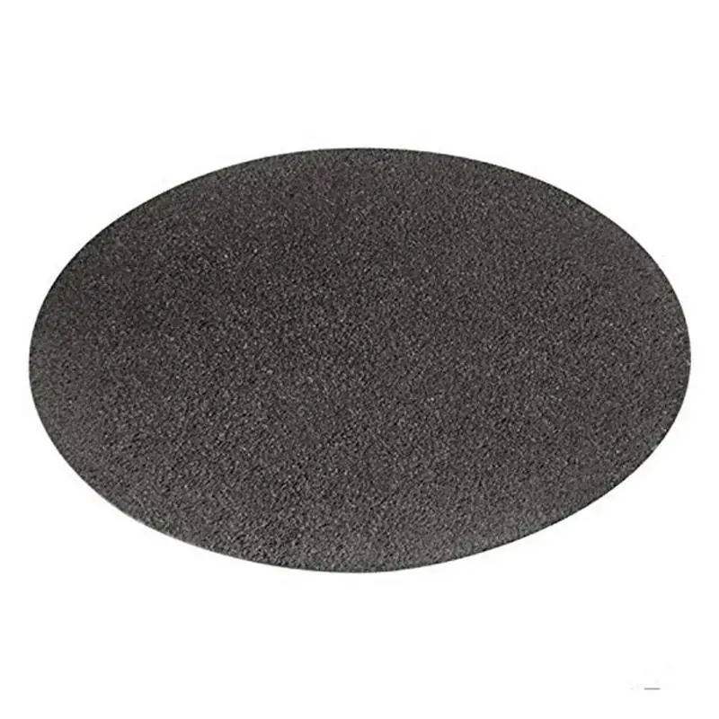 

Round Grill Mat Floor Protective Pads BBQ Grill Mats For Outdoor Grill Waterproof And Oilproof Protect Your Deck Patio Black