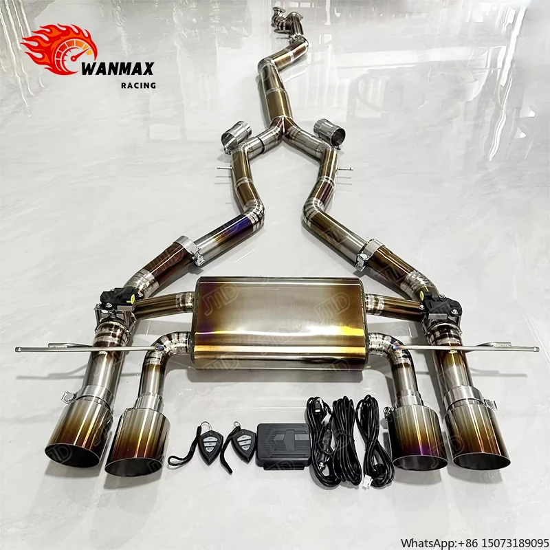 

Exhaust Pipe Titanium Exhaust Valved Catback for M2 G87 G80 G82 M3 M4 G8X Exhaust Valvetronic Catback