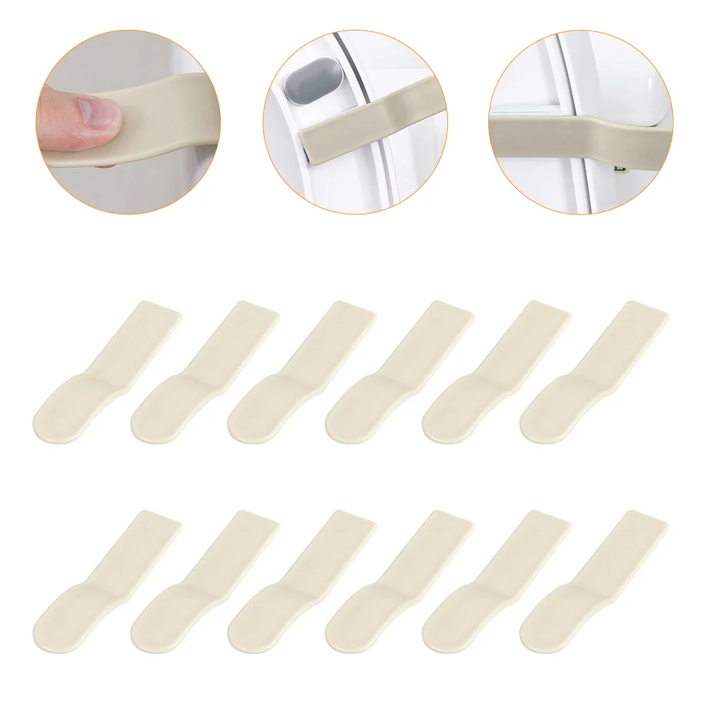 12 Pcs Lid Lifter Closestool Cover Bathroom Toilet Supplies Anti-touching Seat Handle Accessory