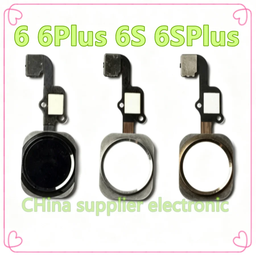 For iphone 6 6Plus 6S 6SPlus  Universal And Return Button Motherboard Connection Connector Accessories