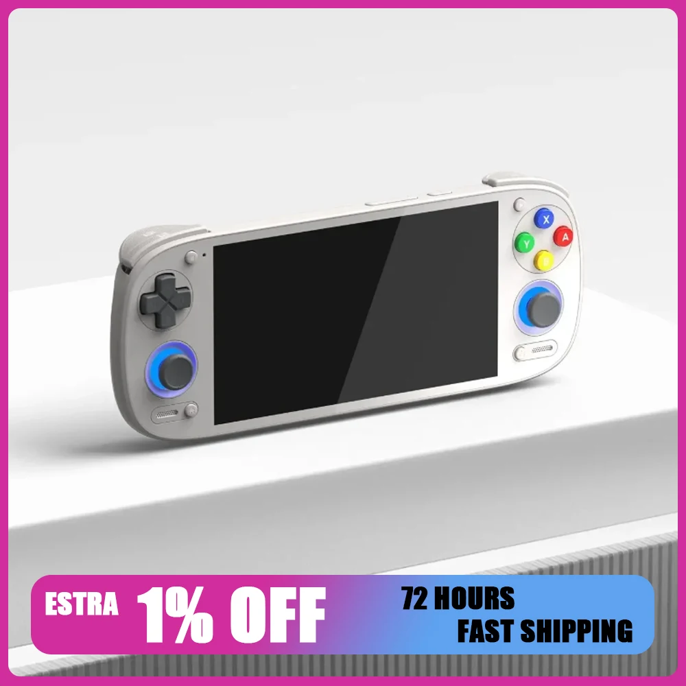 Retroid Retroid Pocket 5 RP5 Game Console 5.5Inch AMOLED 1080P Resolution Screen 500Nits 5000mAh 128G Handheld Game Consoles Custom Gift - Aliexpress Deal