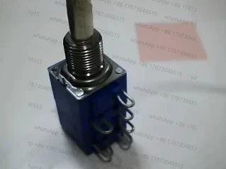 

Potentiometer model: Dual 9943X, 250 ohms, 5K axis length: 17MM