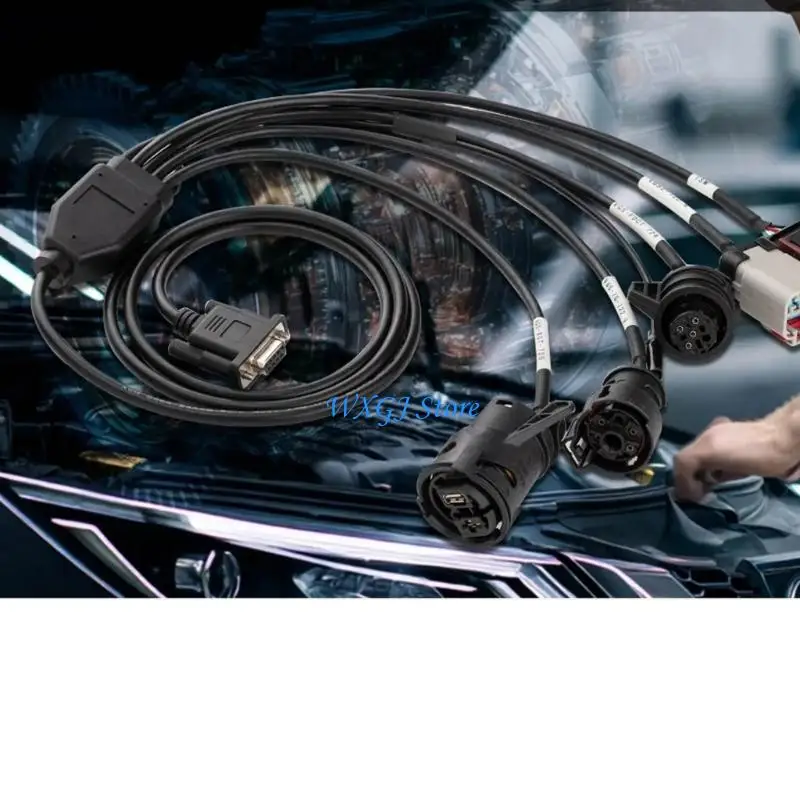 

37JE Long Diagnostic Cable Efficient Transmission Cable Fast Response Cable Easy to Use for Automotive VGS2-7.8