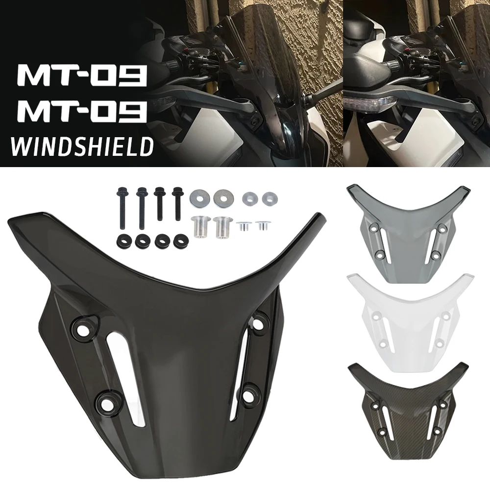

Windshield Windscreen FOR YAMAHA MT-09 SP FZ-09 MT09 FZ09 MT FZ 09 Motorcycle Wind Deflectors fz09 mt09 2023 2022 2021 2024 2025