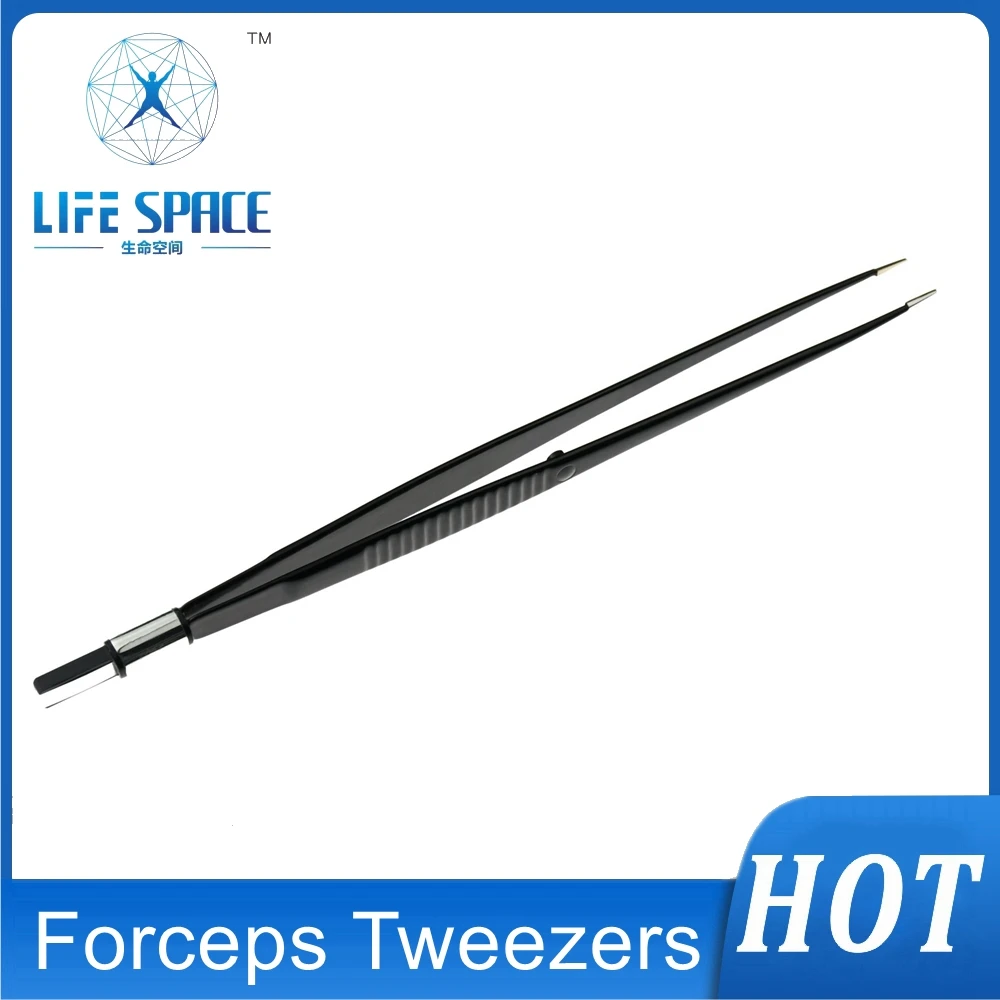 

EMI-22010SN Reusable Bipolar Forcep,IEC, electrosurgical，Electrocoagulation Tweezers Electrode Connection Surgical Instrument