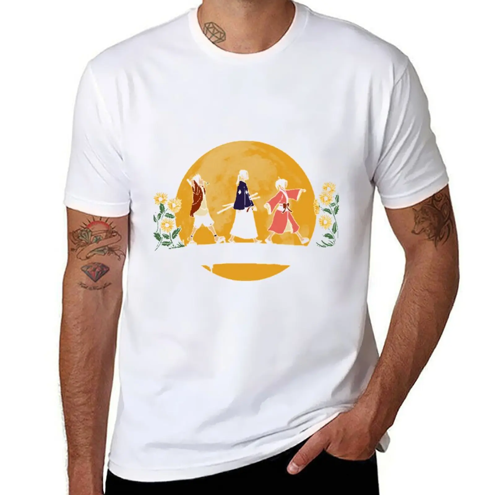 

Himawari no yoru T-Shirt t shirt man designer t shirts for man cotton funny T-Shirt