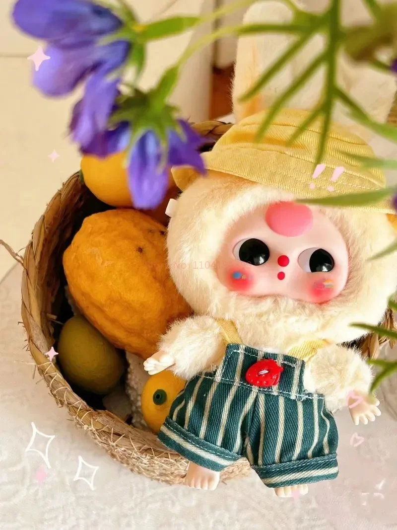 Genuine Baby Three Years Old Macaron Little Rabbit Series Plush Blind Box Tide Play Ornament Pendant Creative Kawaii Doll Gift