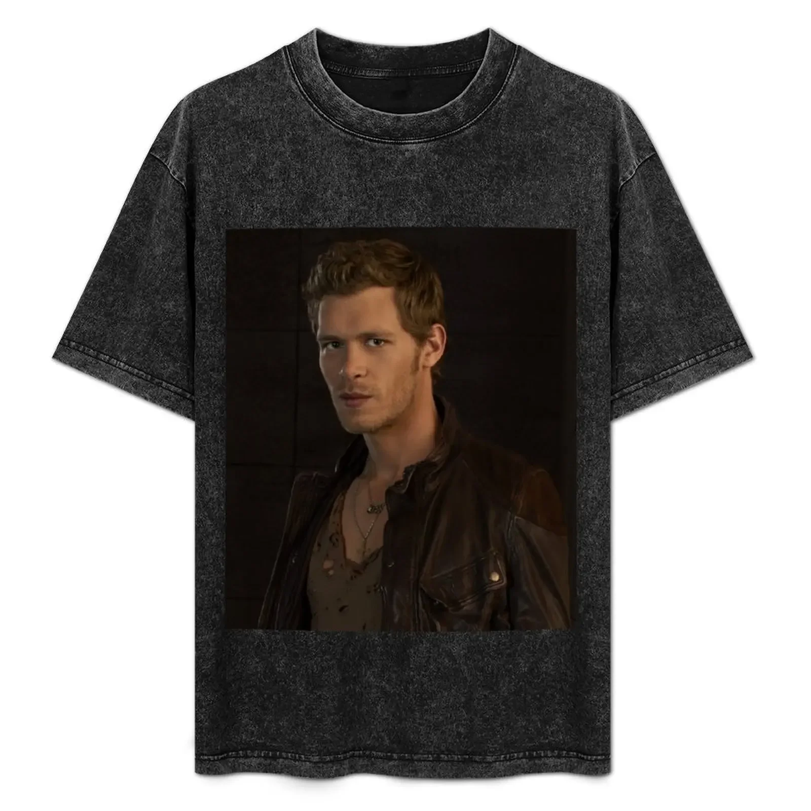 

Joseph Morgan - Klaus The Original T-Shirt Casual Daily Wear Short Sleeve Top
