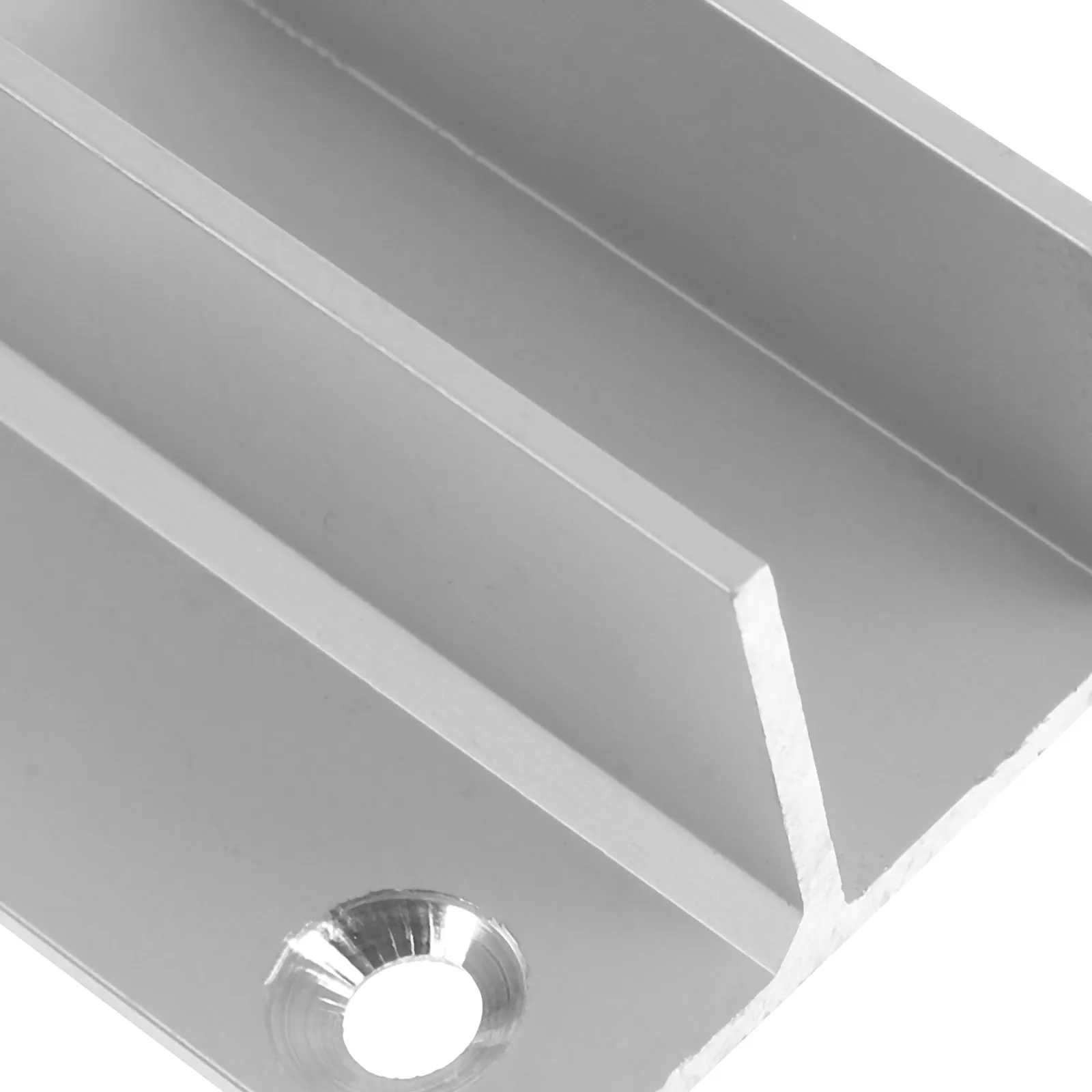 

Automatic Accessories F Aluminum Sliding Door Guide Floor Mount Track Stopper Shower Bottom Guide Glass Panels Centered Prevent