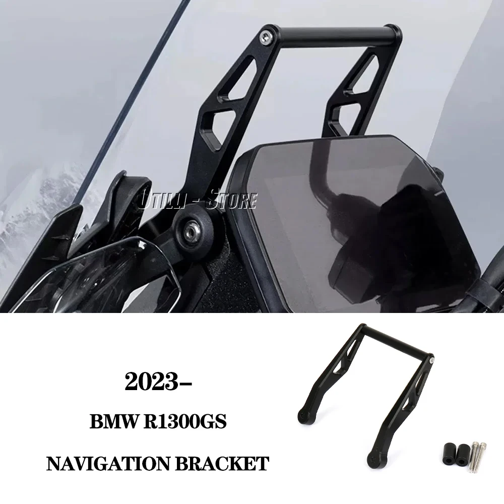 R1300GS Motorcycle Accessories Aluminum GPS navigation bracket For BMW R1300ADV R1300GS Adventure R1300 R 1300 ADV 2023 2024