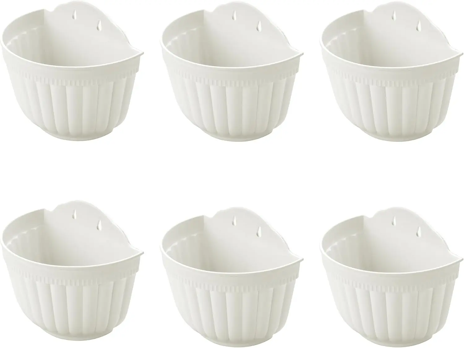 

Пластиковые большие настенные кашпо для растений, вертикальный сад, подвесные корзины для окон, кашпо для забора, для использования в помещении