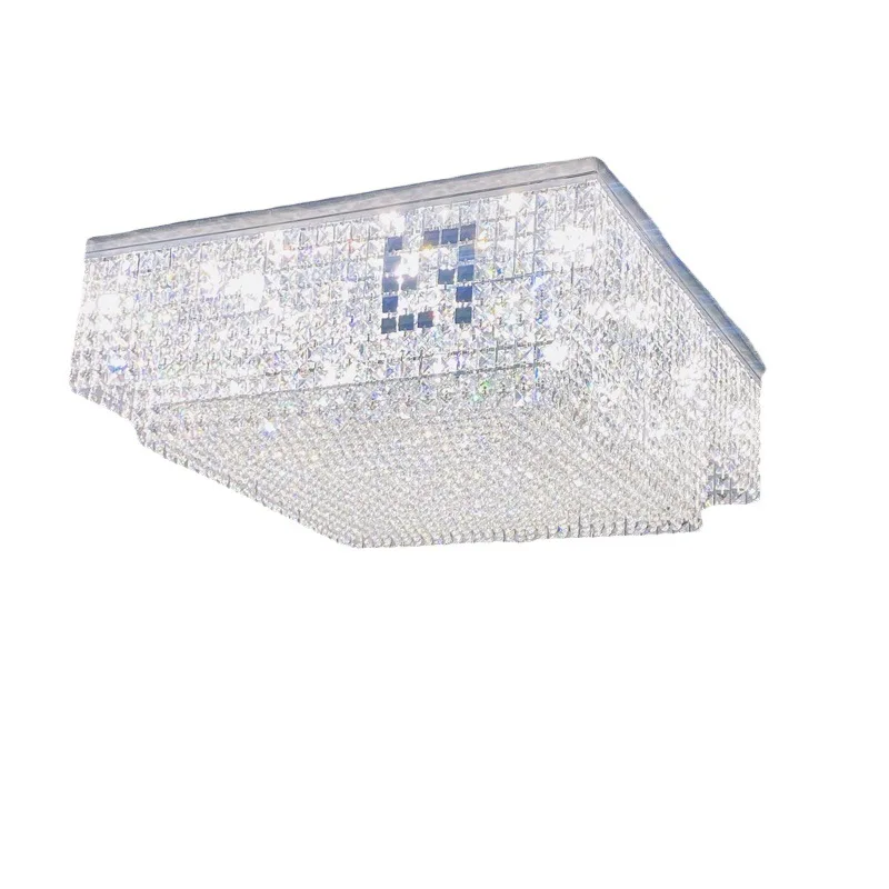 

Modern simple light luxury living room ceiling lamp crystal atmosphere home creative bedroom