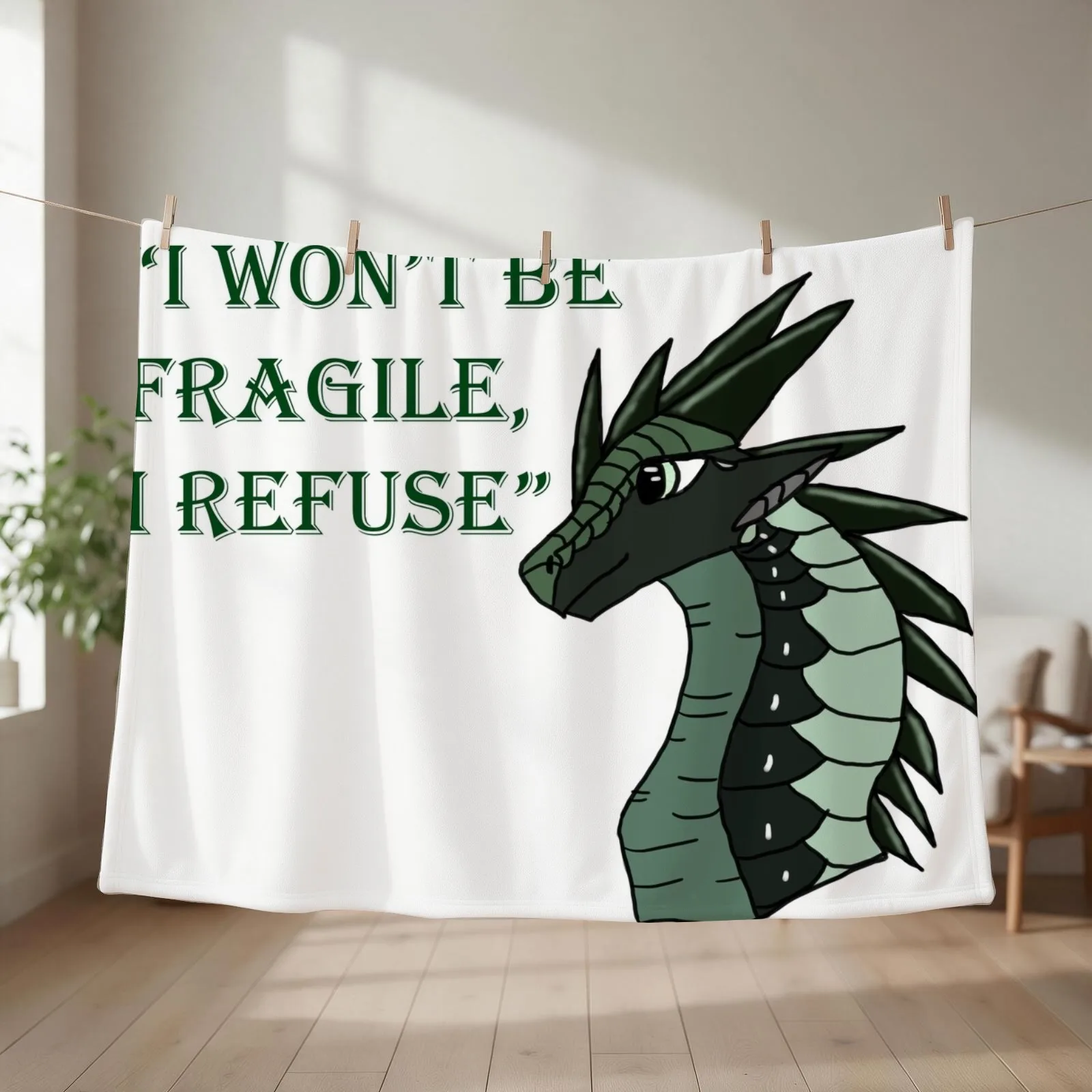 Moonwatcher Quote [OUTDATED!! SEE DESCRIPTION!!] Throw Blanket couch cozy soft plush fuzzy picnic outdoor blanket