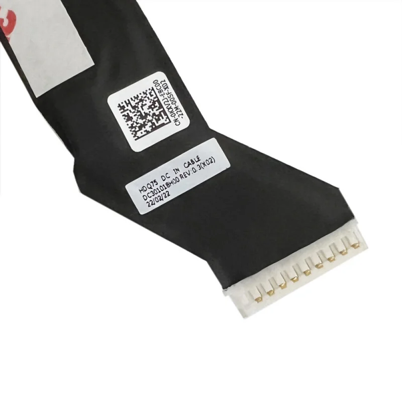 0396D9 DC301017D00 DC Power Jack Cable For DELL Alienware G7 16 7620 HDQ75
