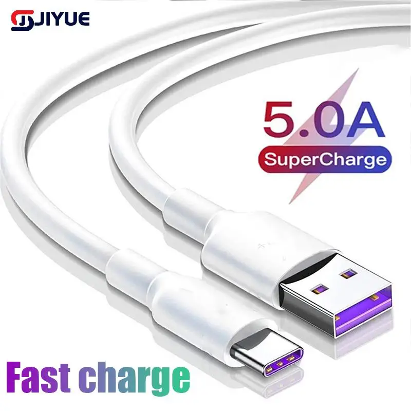 

Кабель USB Type-C для Samsung S20 S9 S8 Huawei P40 Mate 30 Xiaomi Redmi, 5 А