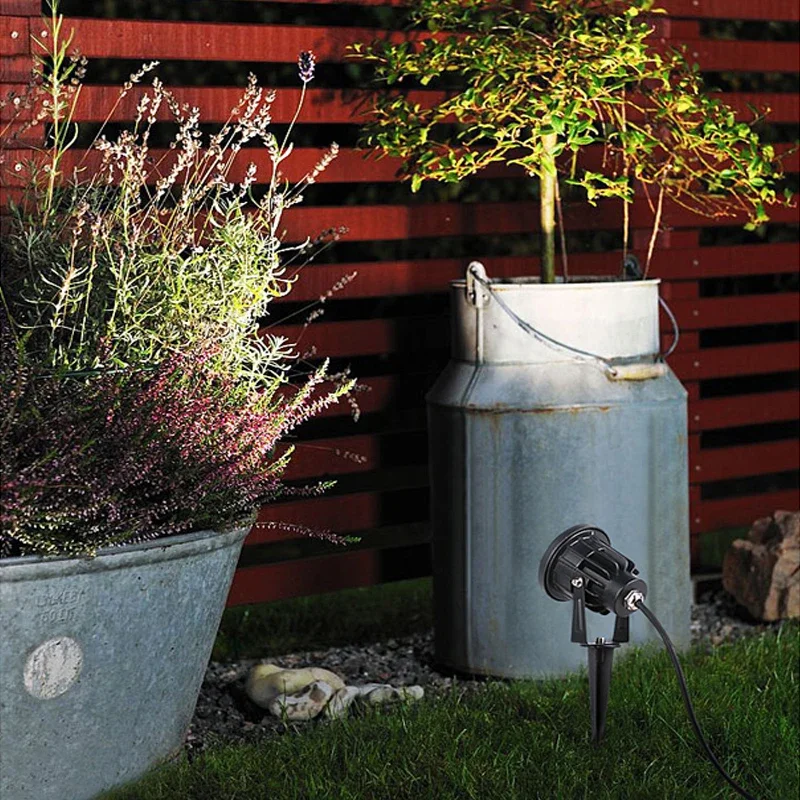 LED Waterproof Outdoor Garden Lawn Lights Spike Bulb 5W/10W/15W Tuinverlichting 220V 110V 12V - Adjustable Solar Powered Garden