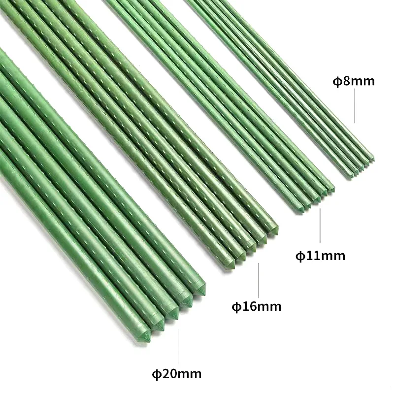 10Pcs Multi-Purpose Garden Stakes Durable Support Plant Climbing Vine Shelf Flowers Bracket Pipe For Vegetables Vines Grapes