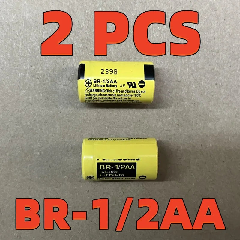 

2PCS Original NEW BR-1/2AA BR14255 3V Lithium PLC Battery