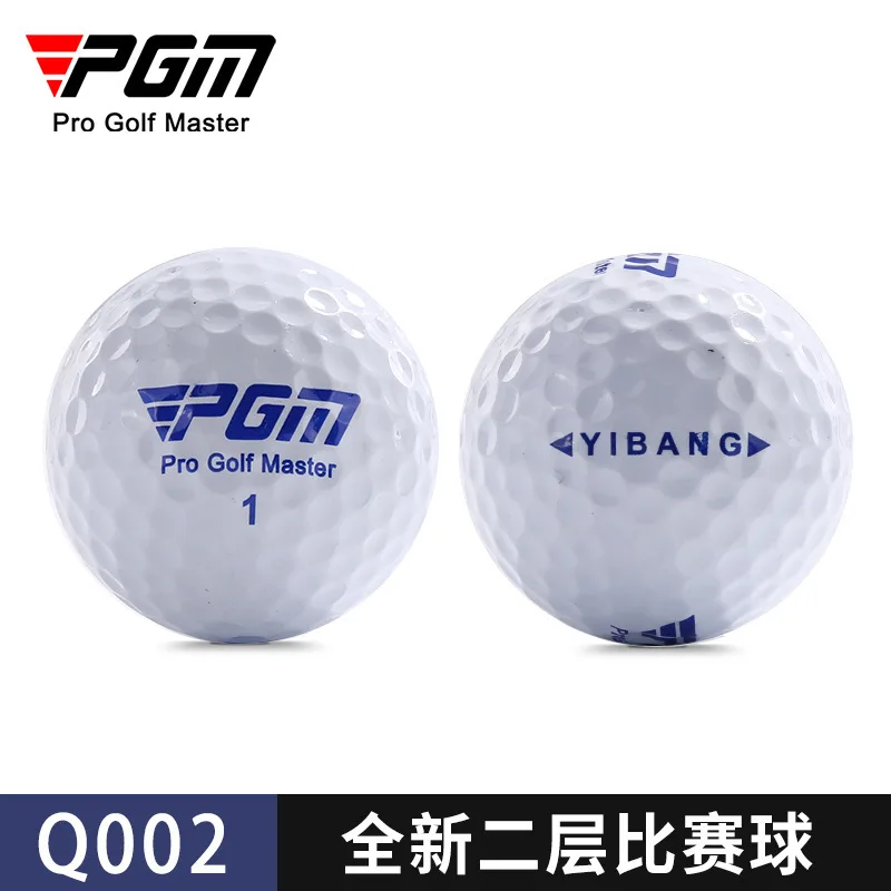 PGM 1PCS GOLF Tournament Ball Two Layer 42mm Game Balls Golf Practice Ball 80% Q002 Wholesale