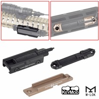 Tactical Surefire M600 M300 Scout Light Flashlight Remote Tape Pressure Pad Switch Mlok Keymod 20mm Rail Mount Plate Accessories