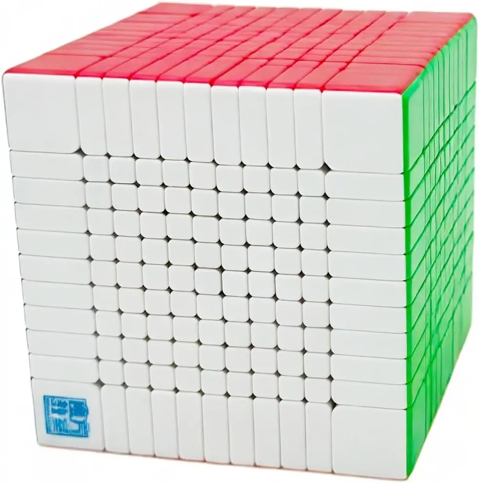 Willking MoYu Meilong 11x11 V2 Speed Puzzle Cube, Stickerless, 11x11x11
